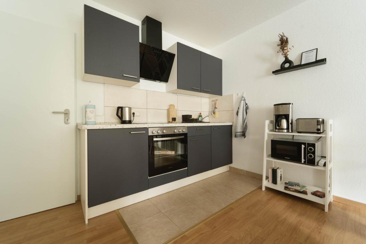 Raum921 - Stilvolles Apartment - Wlan, Tiefgarage, Kueche, Netflix Magdeburg Kültér fotó